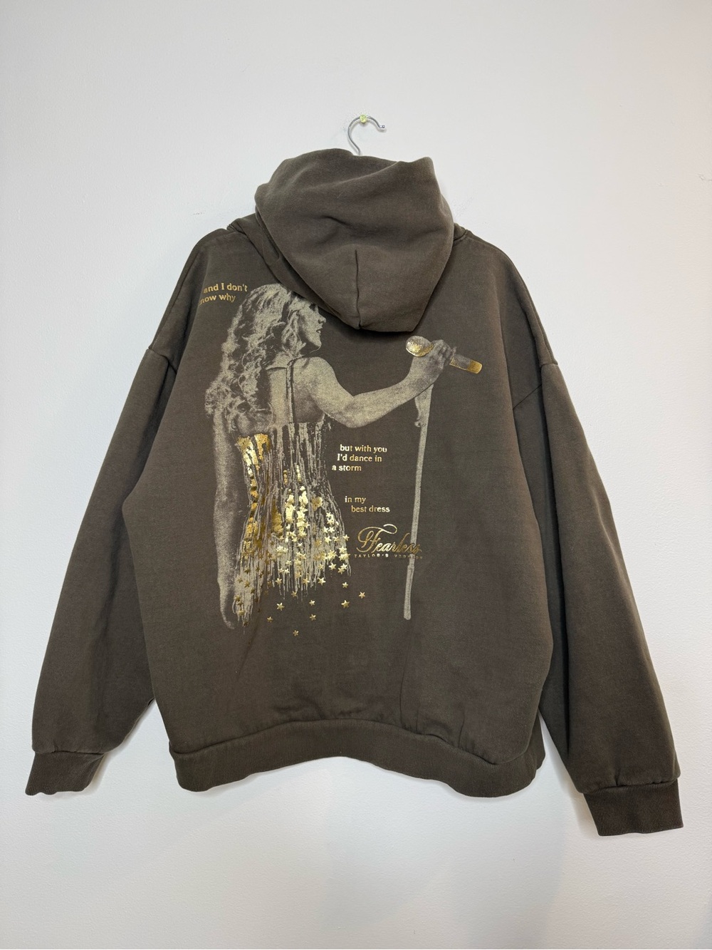 Taylor Swift Fearless Taylor’s Version Hoodie in 2XL